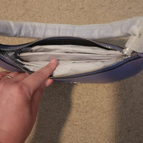 NWT Coach Medium Payton Hobo Leather Handbag in Light Violet - Picture 3 of 6